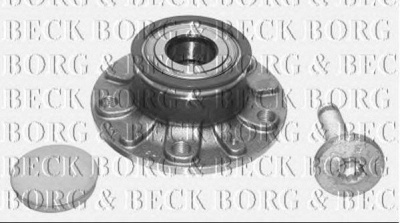 BORG & BECK bwk980 -  Комплект подшипника ступицы колеса
